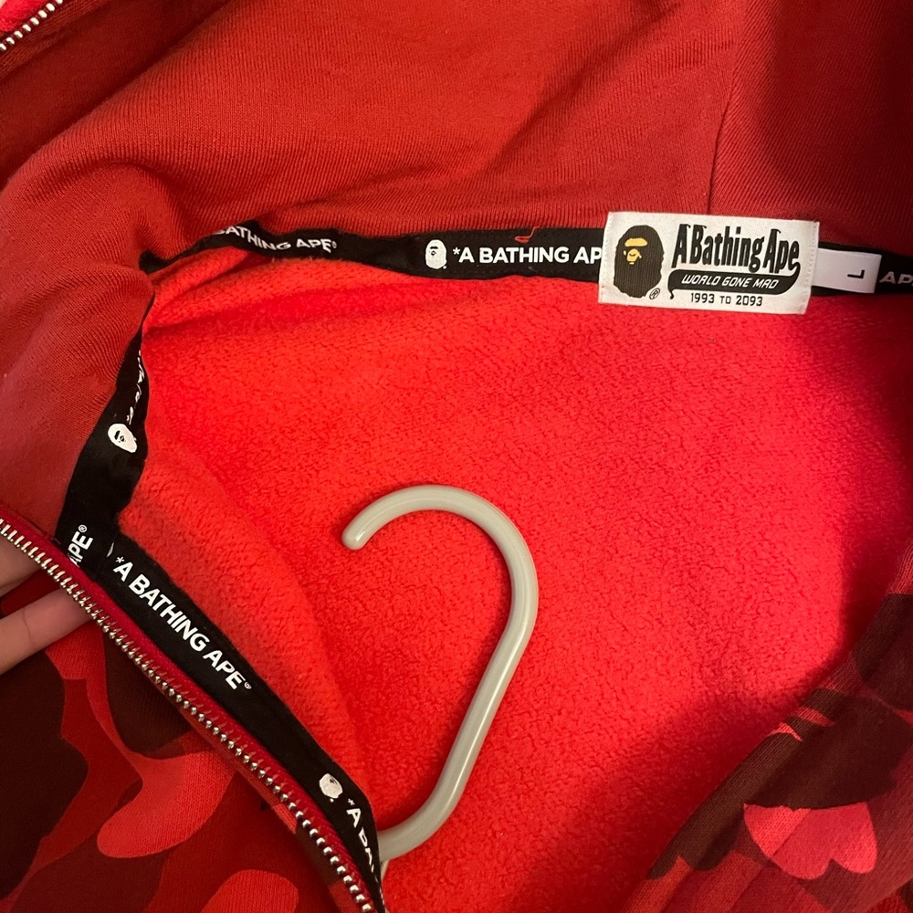 Red Bape Jacket - Picture 5 of 6